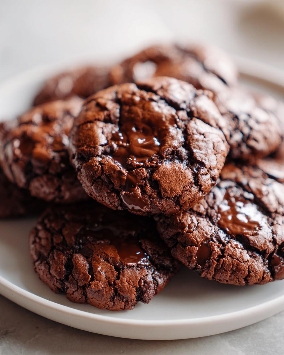 Flourless Chocolate Cookies - detail 4