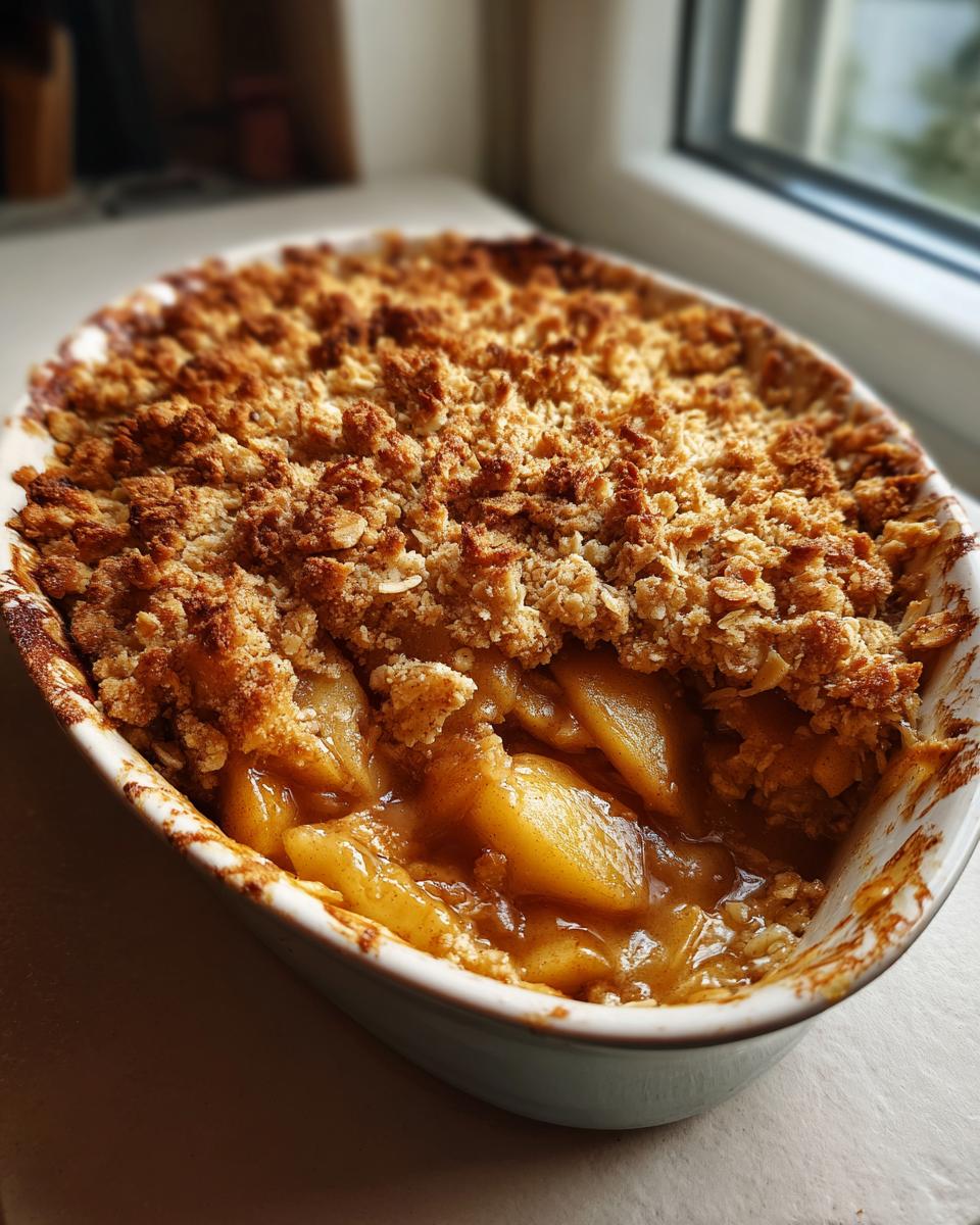 Gluten-Free Apple Crumble - detail 2