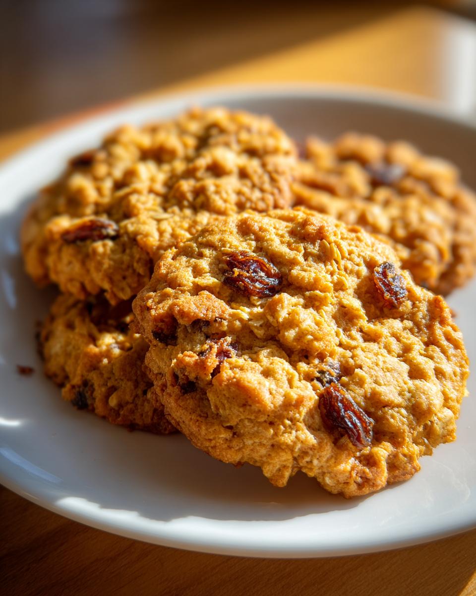 3 Irresistible Healthy Oatmeal Raisin Cookies You'll Crave 7 Healthy Oatmeal Raisin Cookies - detail 2