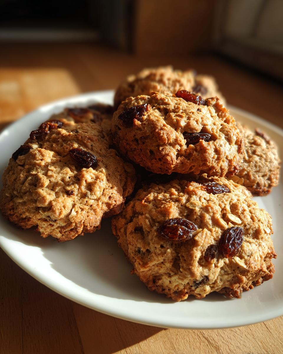 3 Irresistible Healthy Oatmeal Raisin Cookies You'll Crave 9 Healthy Oatmeal Raisin Cookies - detail 4