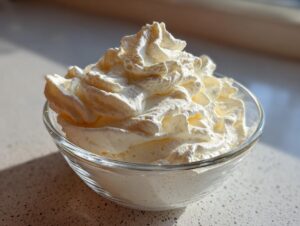Homemade Whipped Cream