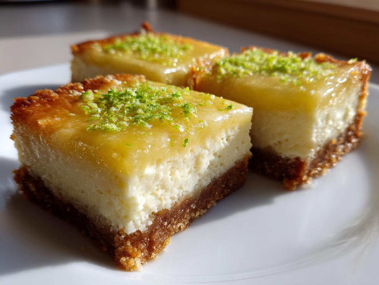 Key Lime Pie Bars