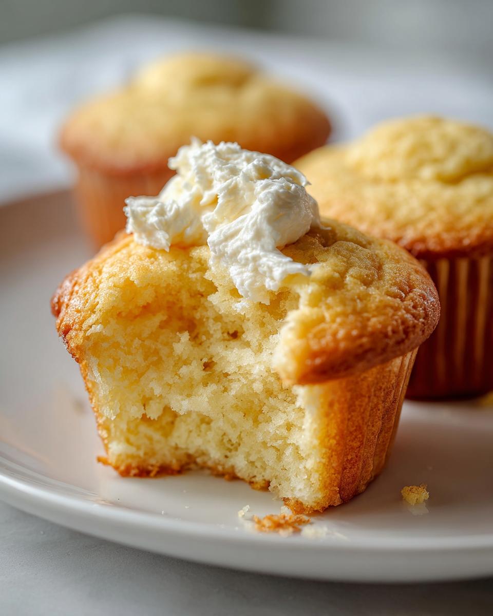 Low-Carb Vanilla Cupcakes: 4g Net Carbs of Bliss 8 Low-Carb Vanilla Cupcakes - detail 3