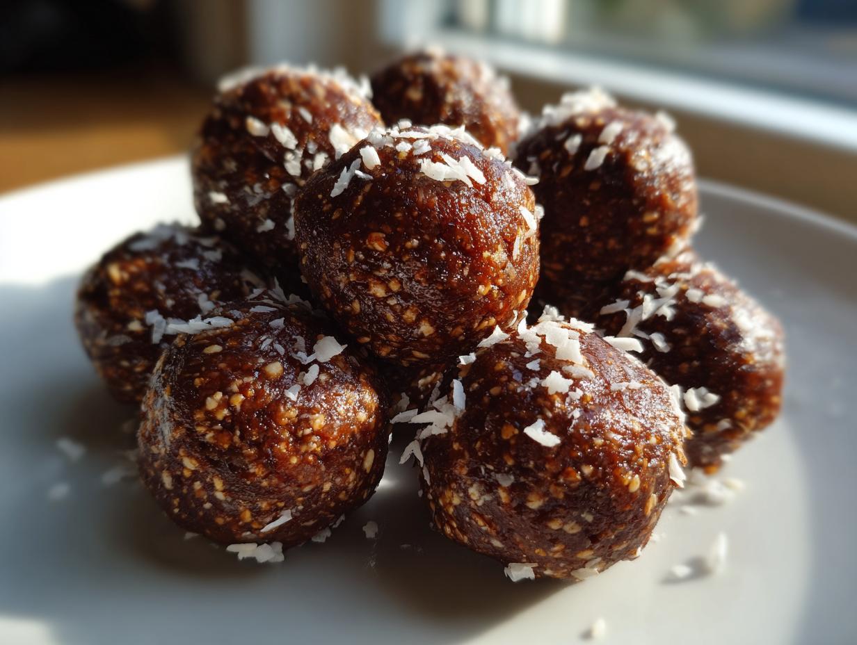 No-Bake Chocolate Energy Balls