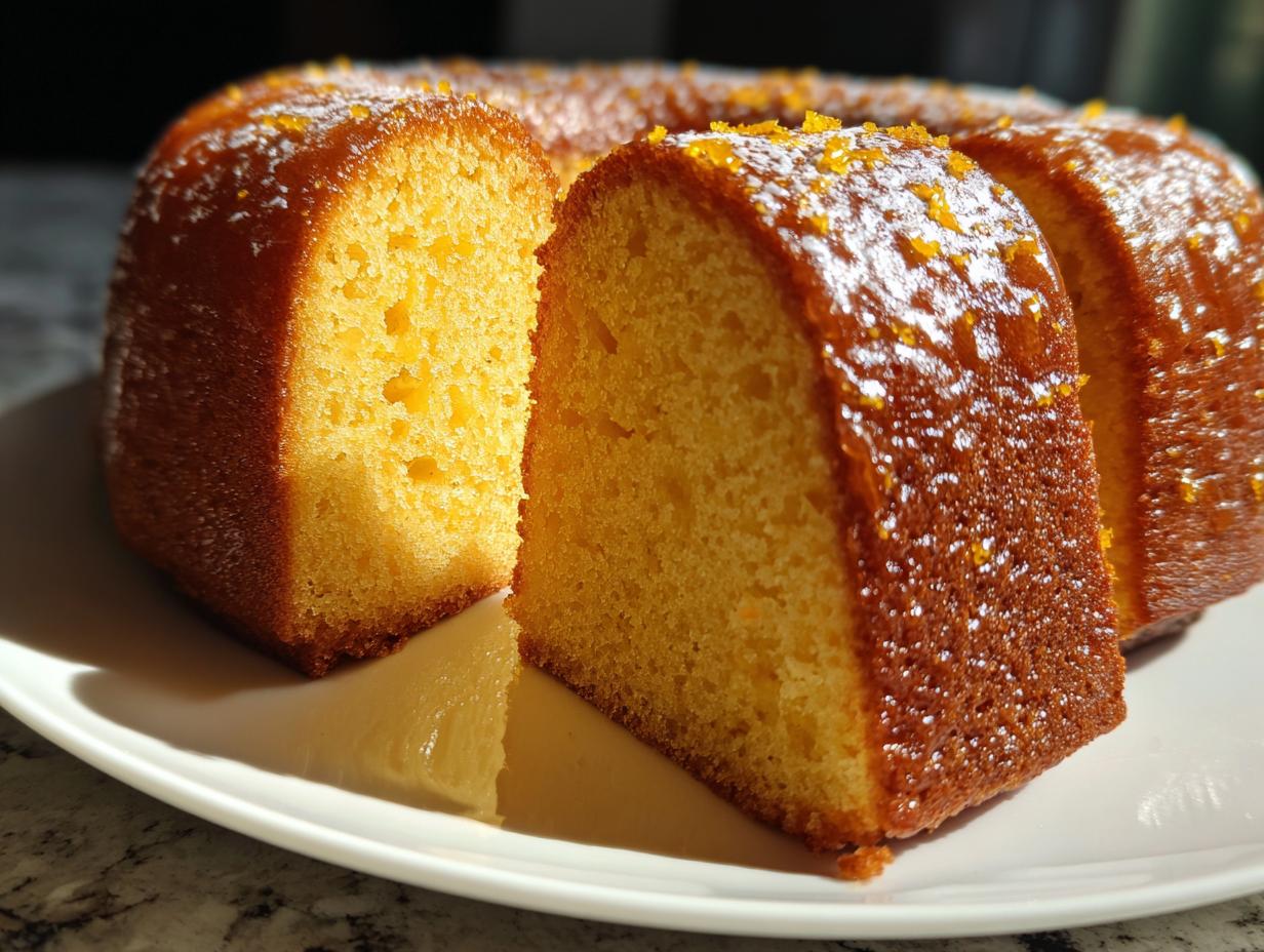 Orange Bundt Cake