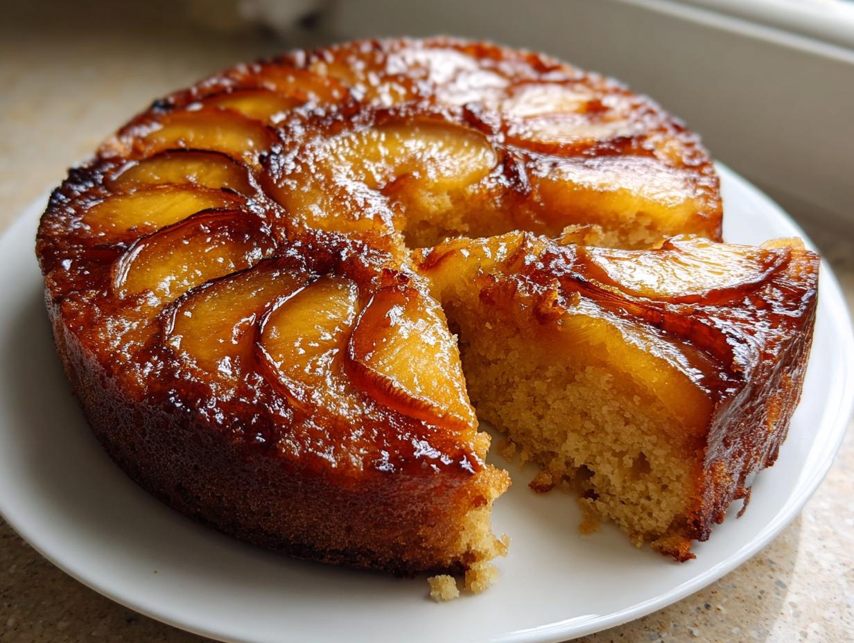Peach Upside Down Cake