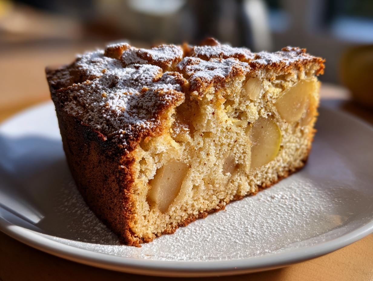 Pear and Ginger Cake