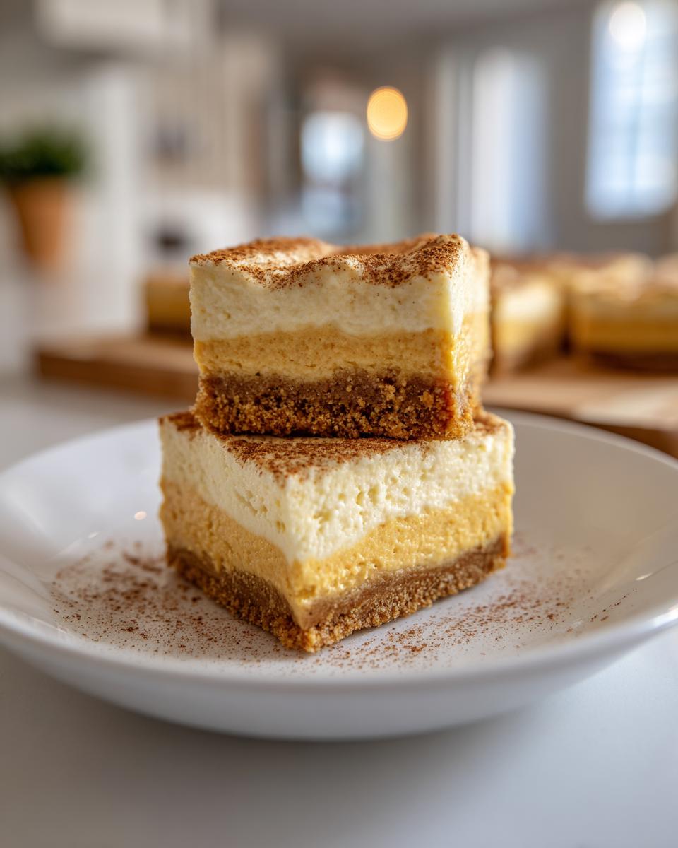 Irresistible Pumpkin Cheesecake Bars in Just 35 Minutes 7 Pumpkin Cheesecake Bars - detail 2
