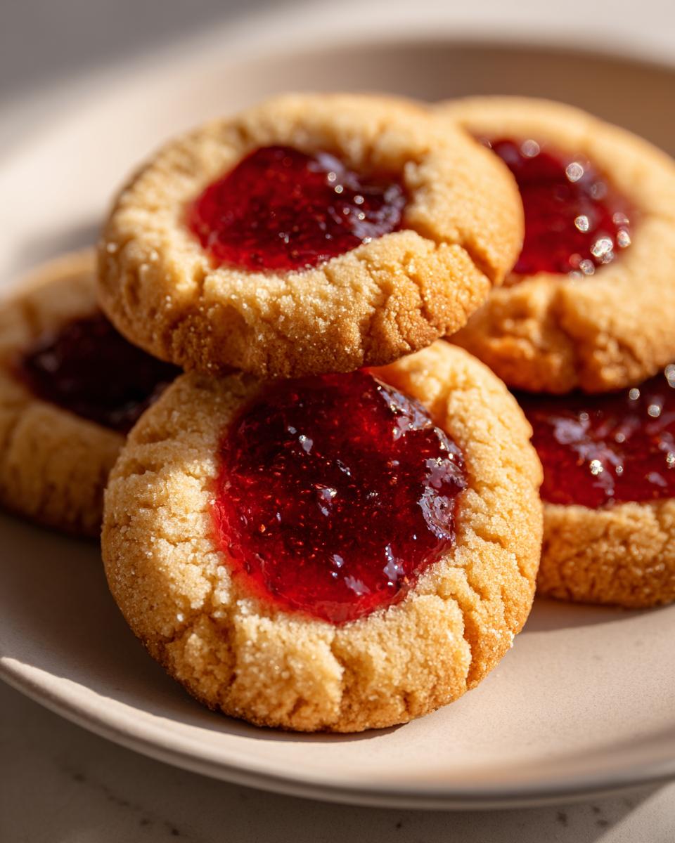 5-Ingredient Raspberry Jam Cookies That Melt in Your Mouth 5 Raspberry Jam Cookies - detail 1