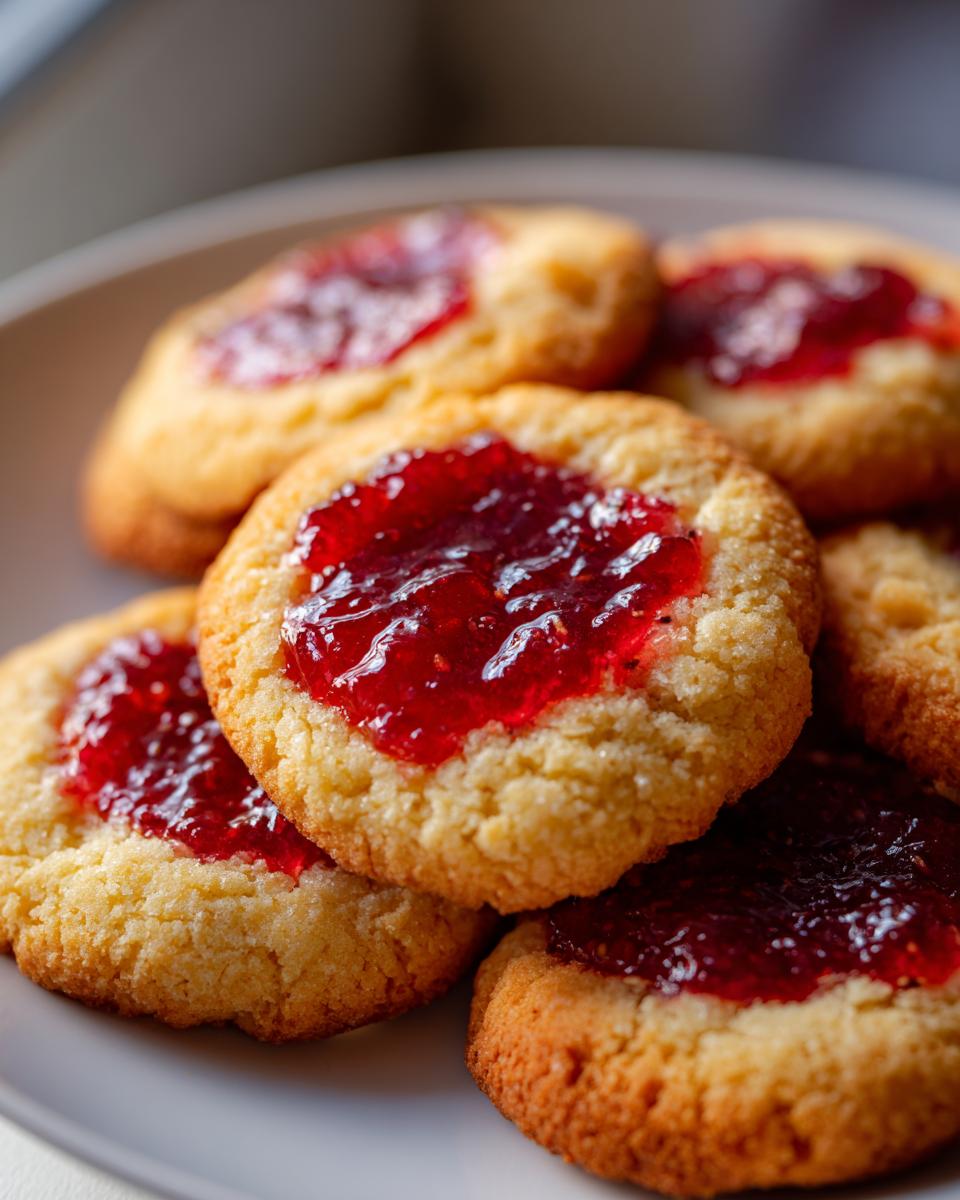 5-Ingredient Raspberry Jam Cookies That Melt in Your Mouth 6 Raspberry Jam Cookies - detail 2