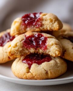 Raspberry Jam Cookies