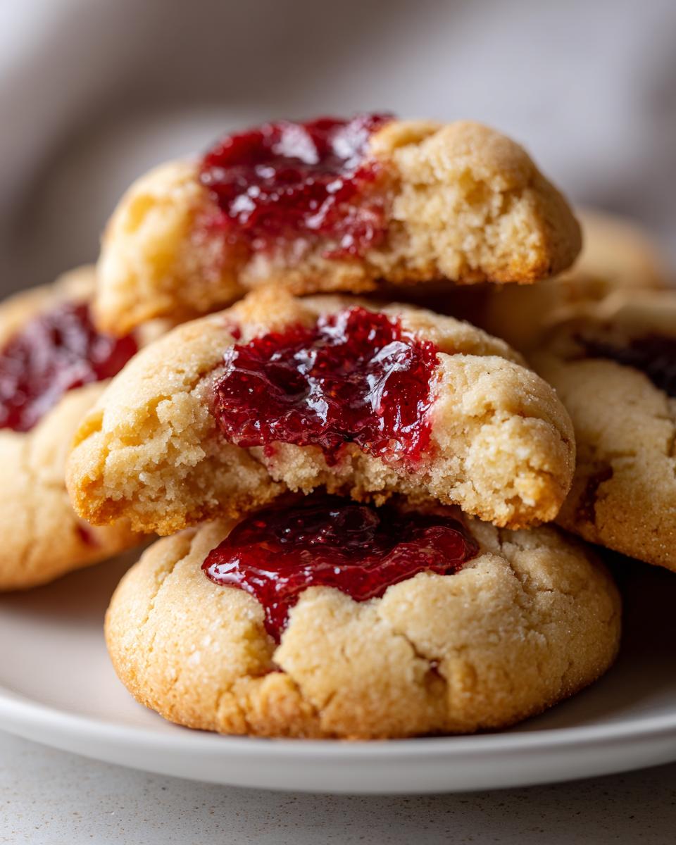 Raspberry Jam Cookies