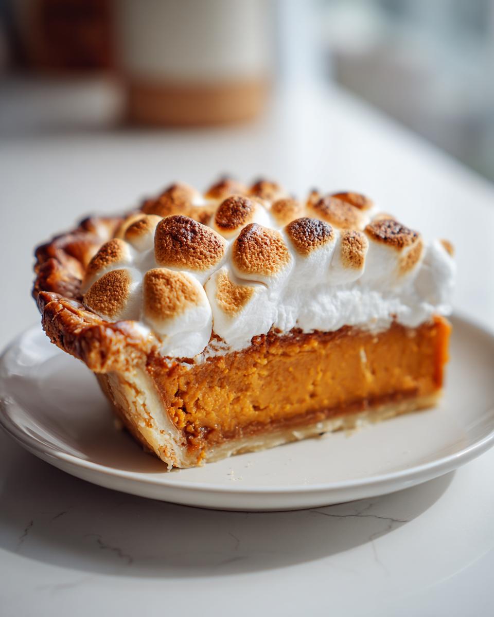 1 Heavenly Sweet Potato Pie with Marshmallow 7 Sweet Potato Pie with Marshmallow - detail 2