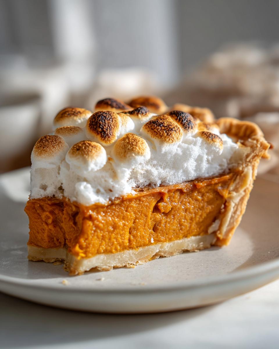 1 Heavenly Sweet Potato Pie with Marshmallow 8 Sweet Potato Pie with Marshmallow - detail 3