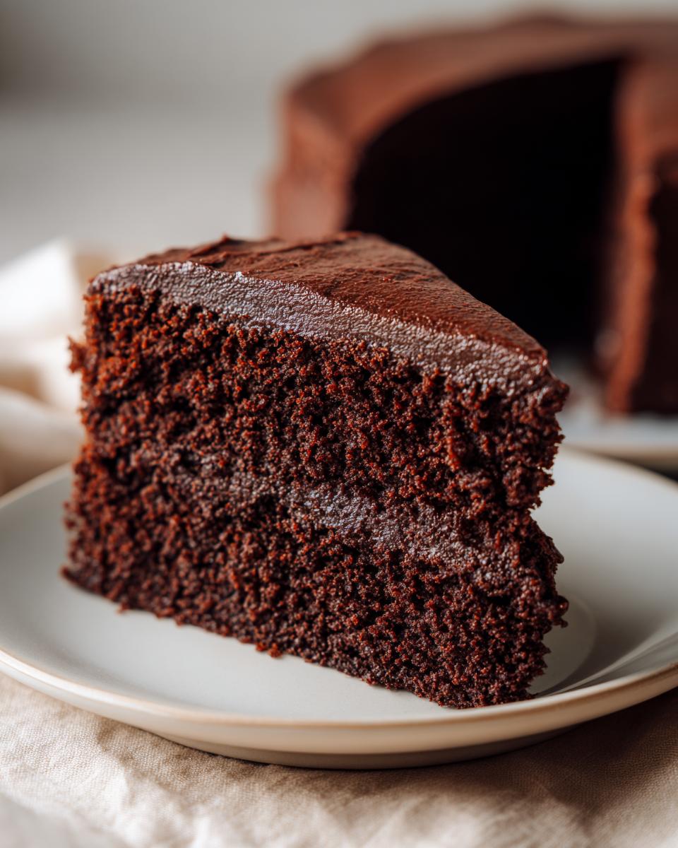 Vegan Chocolate Cake - detail 3