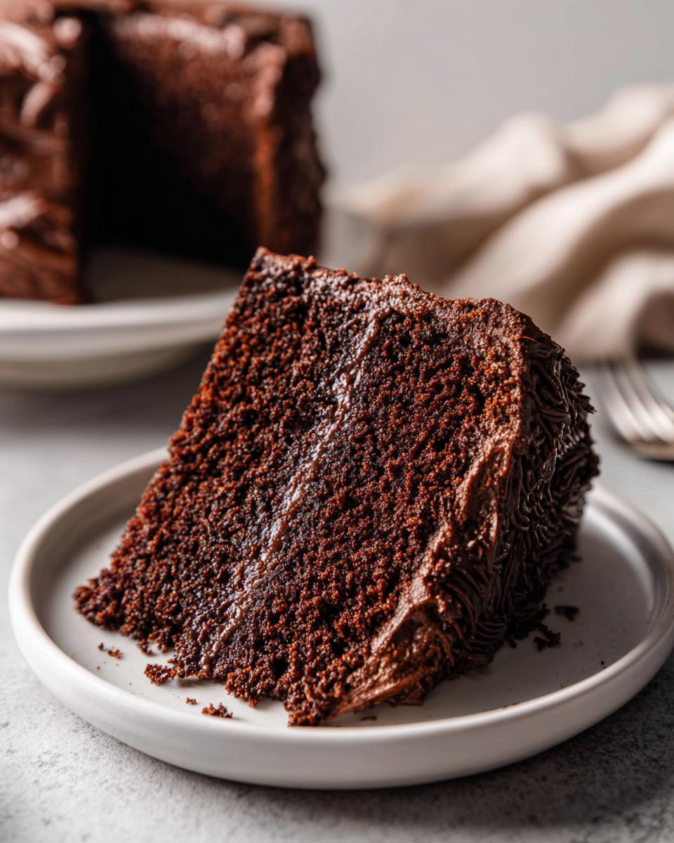 Vegan Chocolate Cake - detail 4