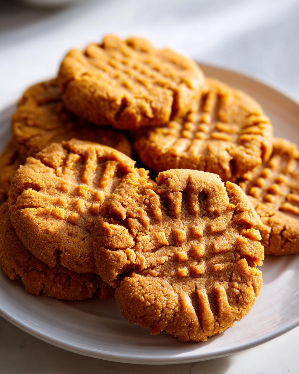 Vegan Peanut Butter Cookies - detail 1