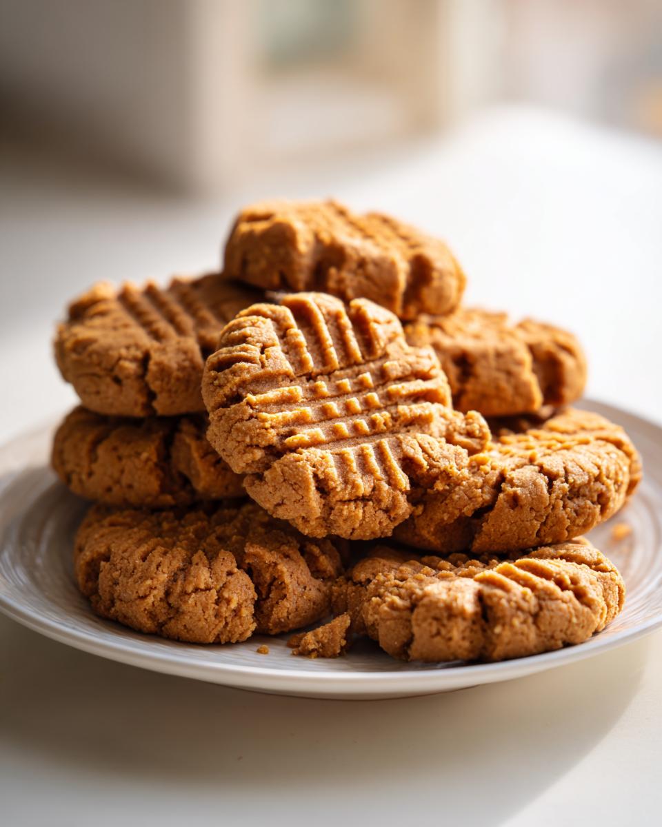Vegan Peanut Butter Cookies - detail 3