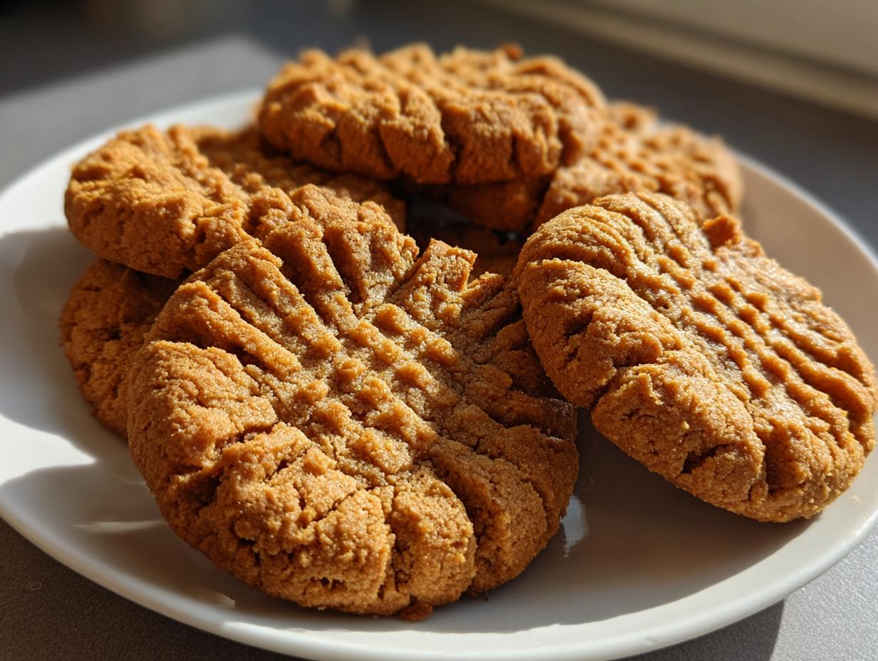 Vegan Peanut Butter Cookies
