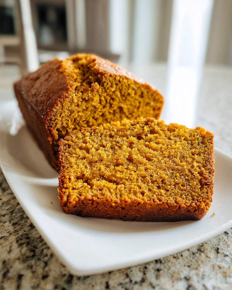 Vegan Pumpkin Bread - detail 2