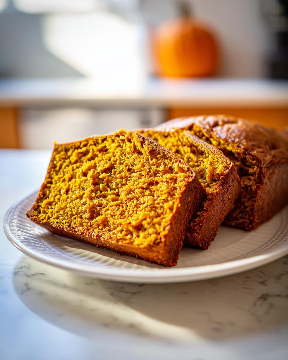 Vegan Pumpkin Bread - detail 3