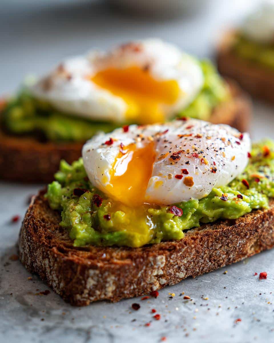 Creamy Avocado Toast with Poached Egg in Just 10 Minutes 5 Avocado Toast with Poached Egg - detail 2