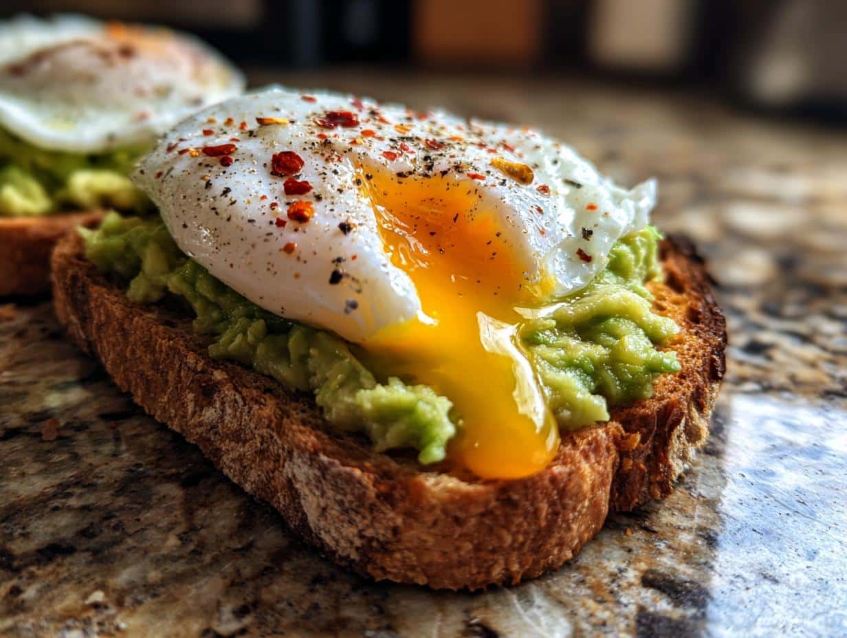 Avocado Toast with Poached Egg