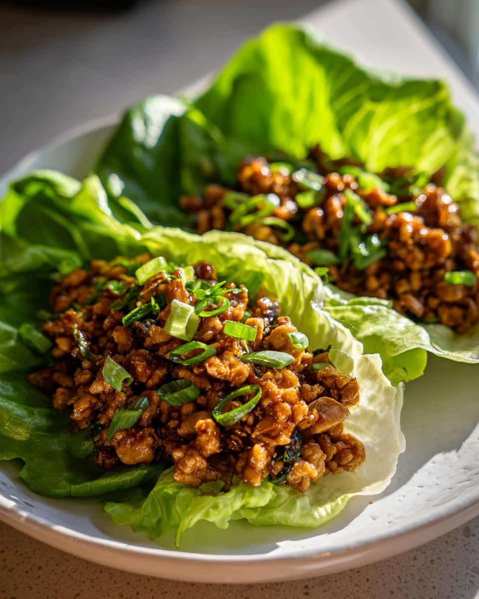 Chicken Lettuce Wraps - detail 1