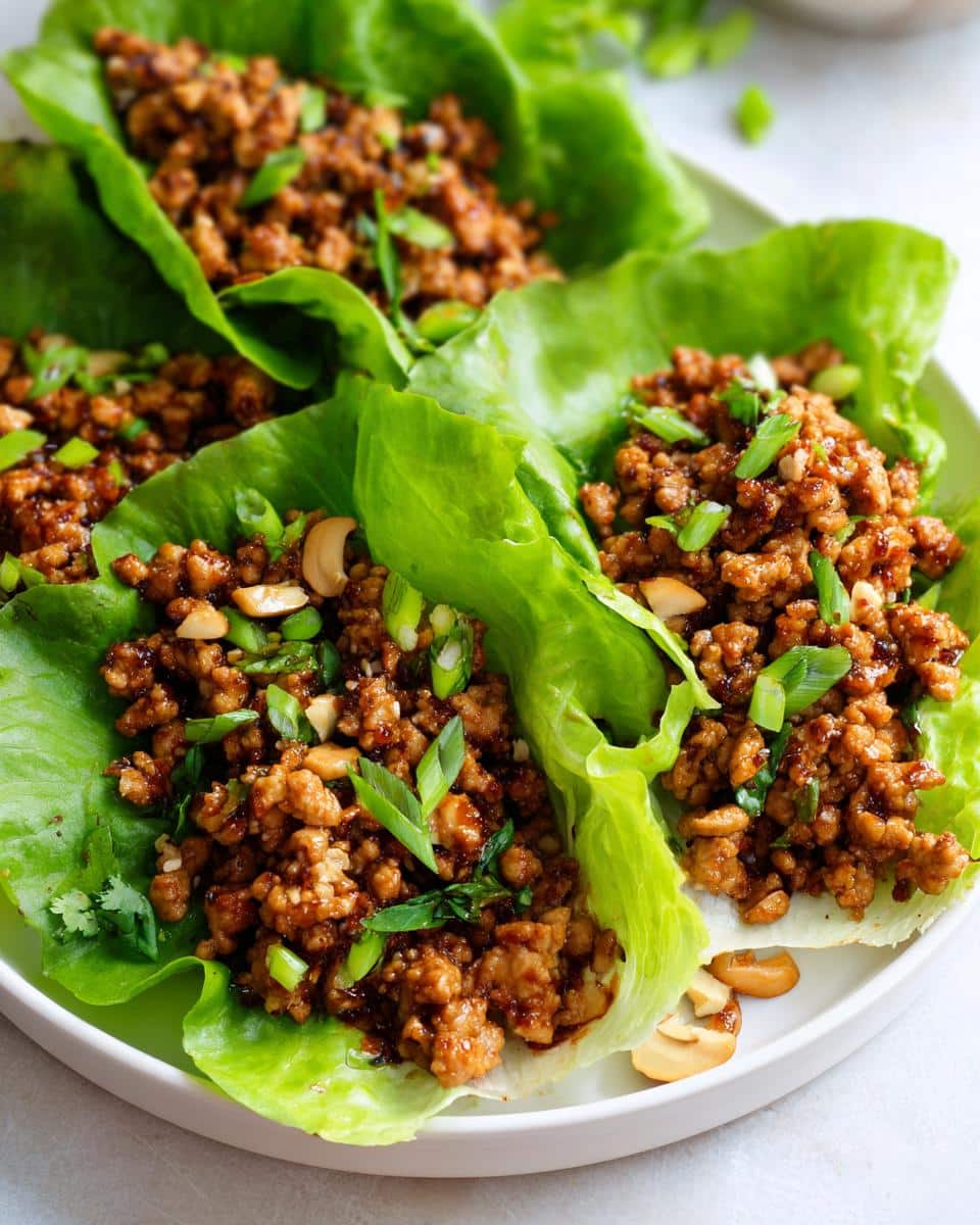 Chicken Lettuce Wraps - detail 2