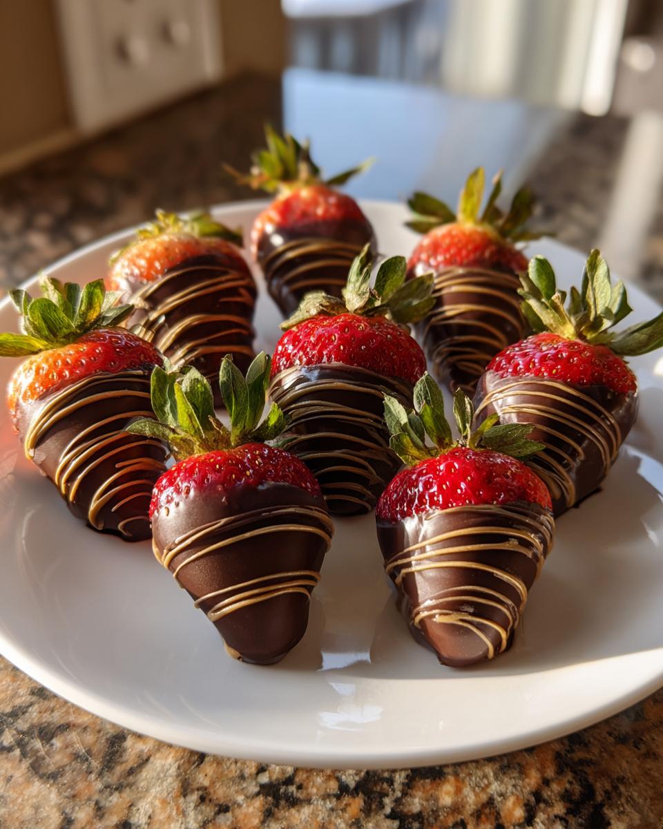 15-Minute Chocolate Covered Strawberries: Irresistible & Easy Perfection 4 Chocolate Covered Strawberries - detail 1