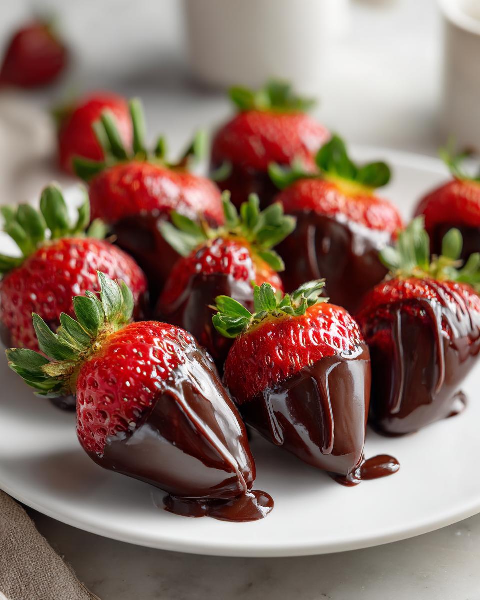 15-Minute Chocolate Covered Strawberries: Irresistible & Easy Perfection 5 Chocolate Covered Strawberries - detail 2