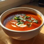 Creamy Tomato Basil Soup in Just 40 Minutes - Pure Comfort 6 Creamy Tomato Basil Soup