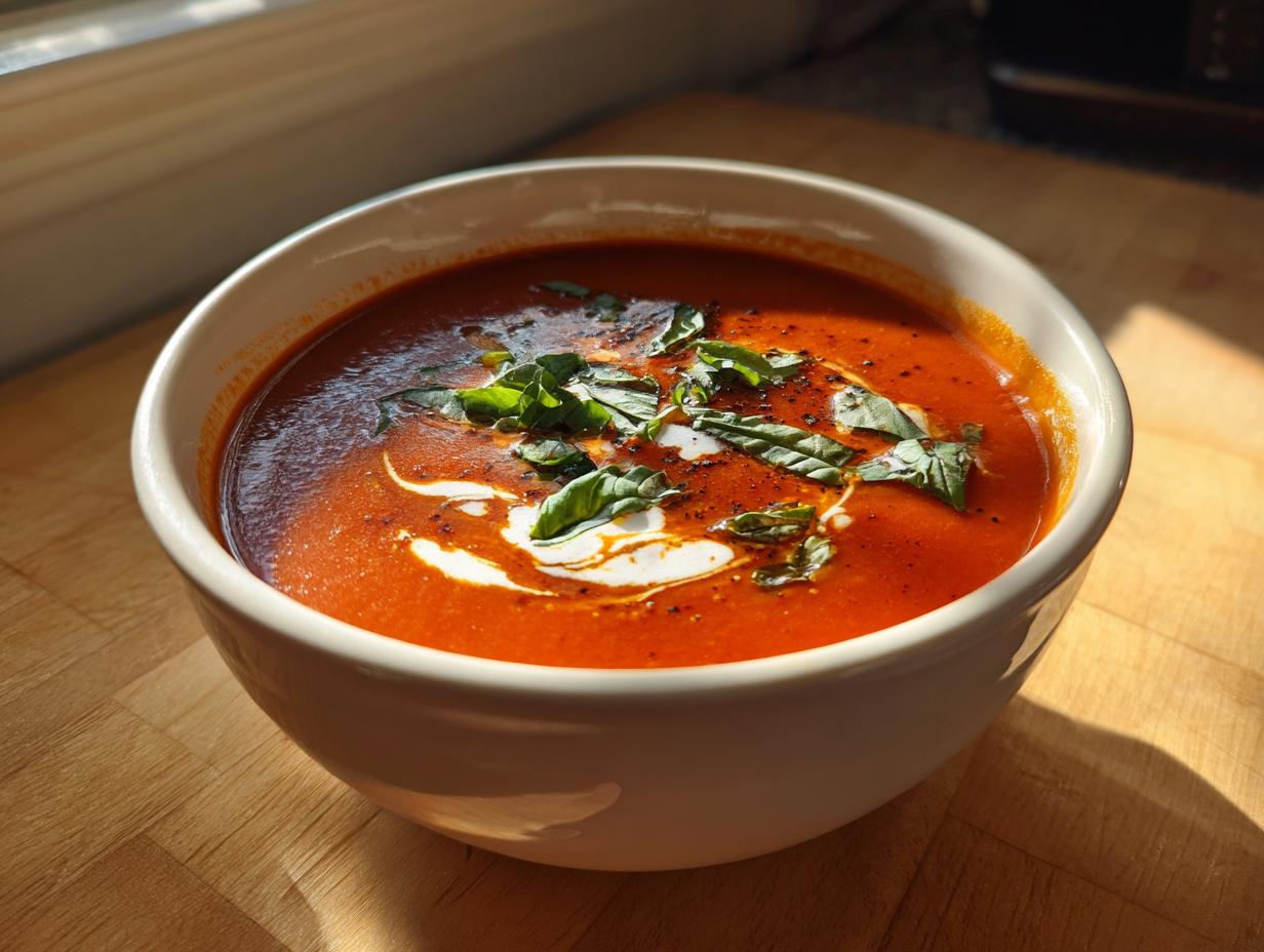 Creamy Tomato Basil Soup