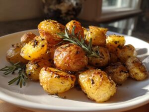 Home 7 Garlic Herb Roasted Potatoes