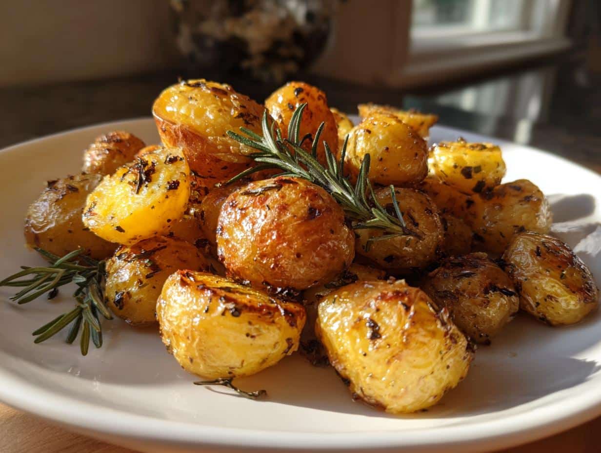Garlic Herb Roasted Potatoes