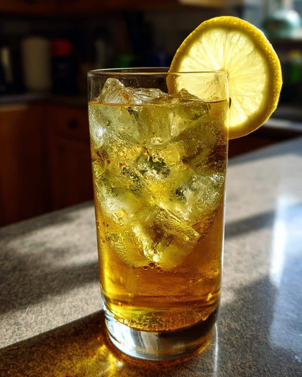 Iced Green Tea with Honey - detail 1