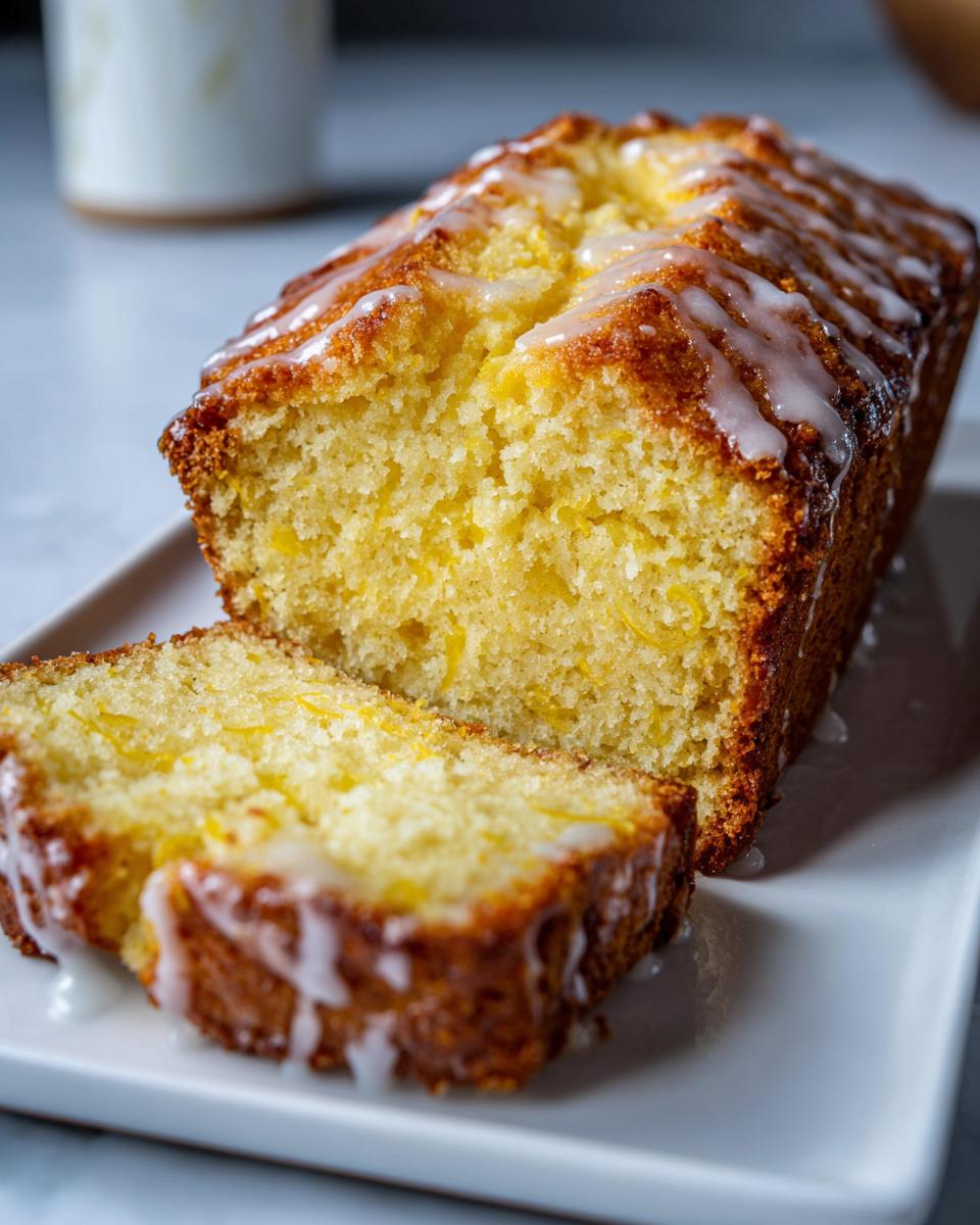 Mini Lemon Loaf Cakes - detail 1