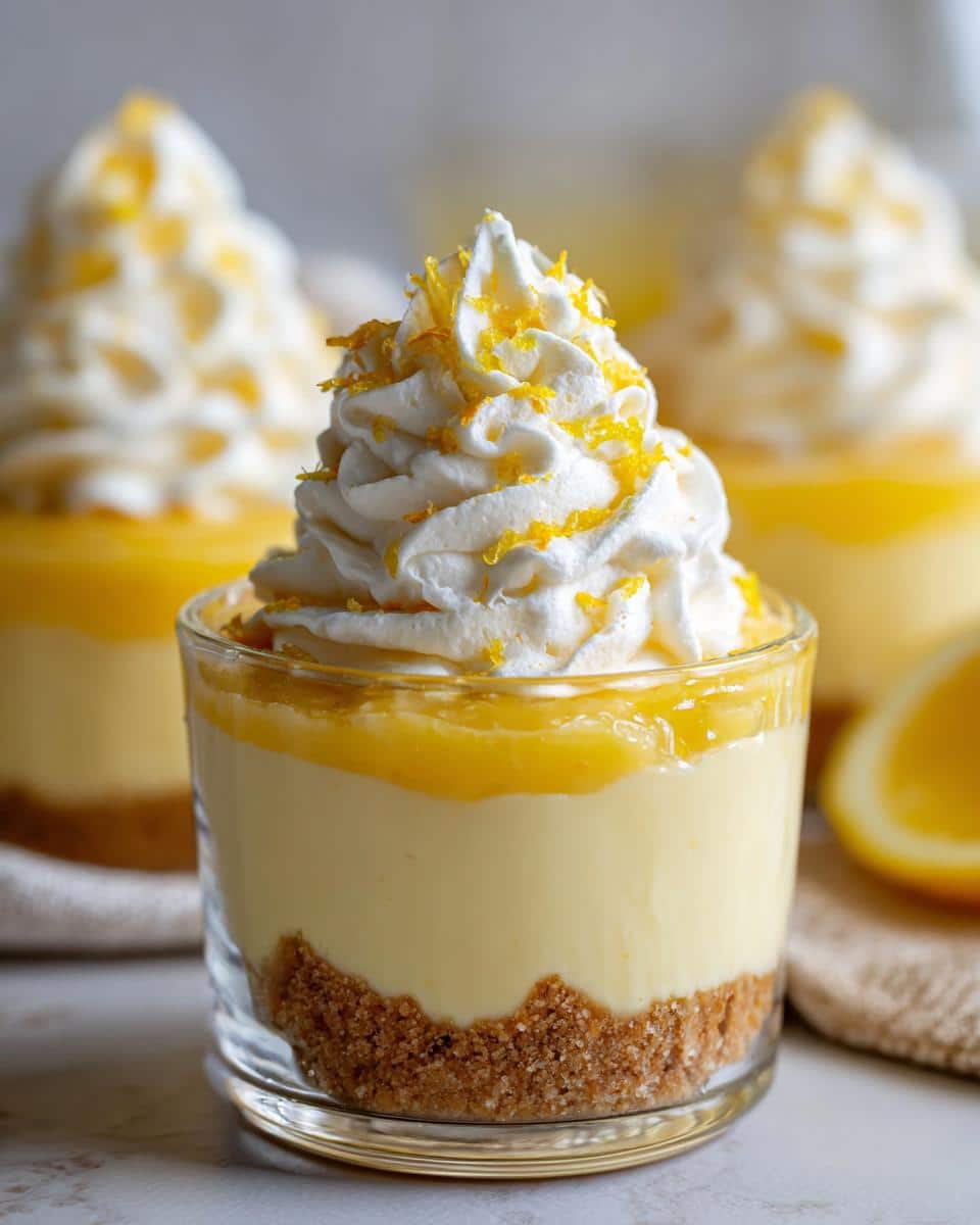 Home 16 No Bake Lemon Cheesecake Cups