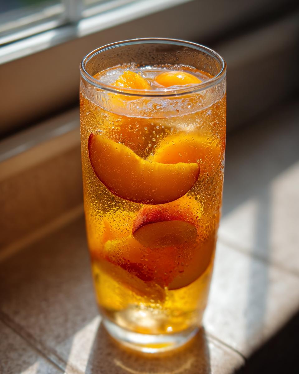 Peach Iced Tea - detail 2