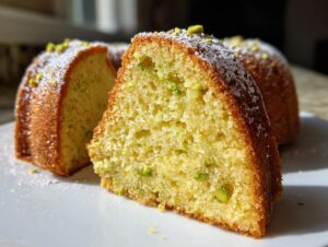 Pistachio Bundt Cake