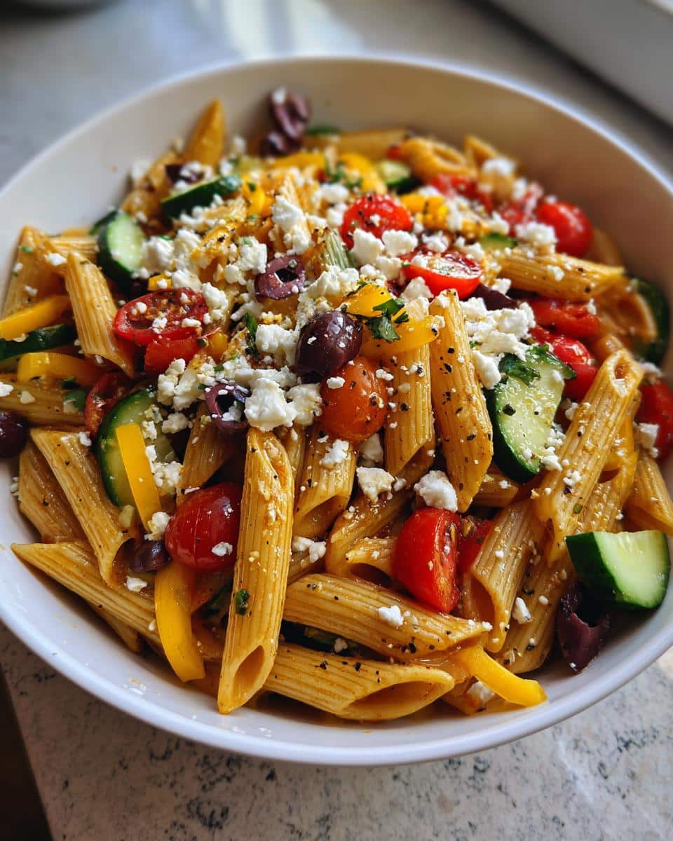 Spring Garden Pasta Salad - detail 1