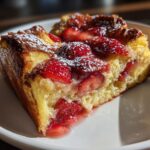 Irresistible Strawberry French Toast Bake in 10 Minutes 6 Strawberry French Toast Bake