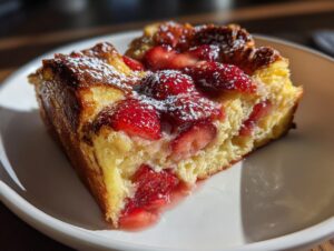 Strawberry French Toast Bake