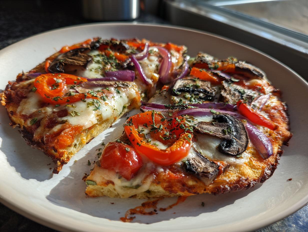 Veggie Flatbread Pizza