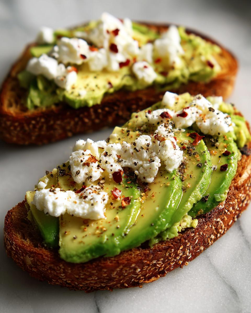 Avocado Cottage Cheese Toast - detail 1