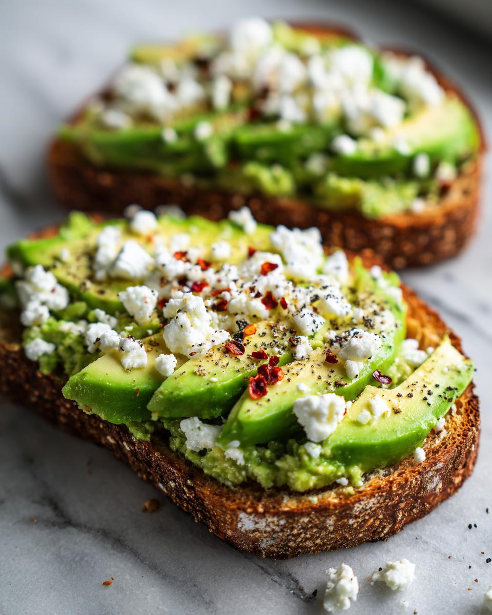 Avocado Cottage Cheese Toast - detail 2