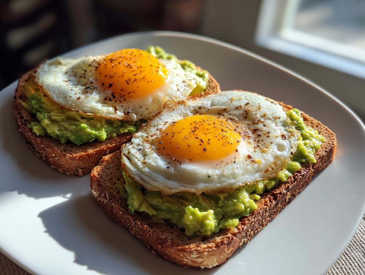 Avocado Egg Toast
