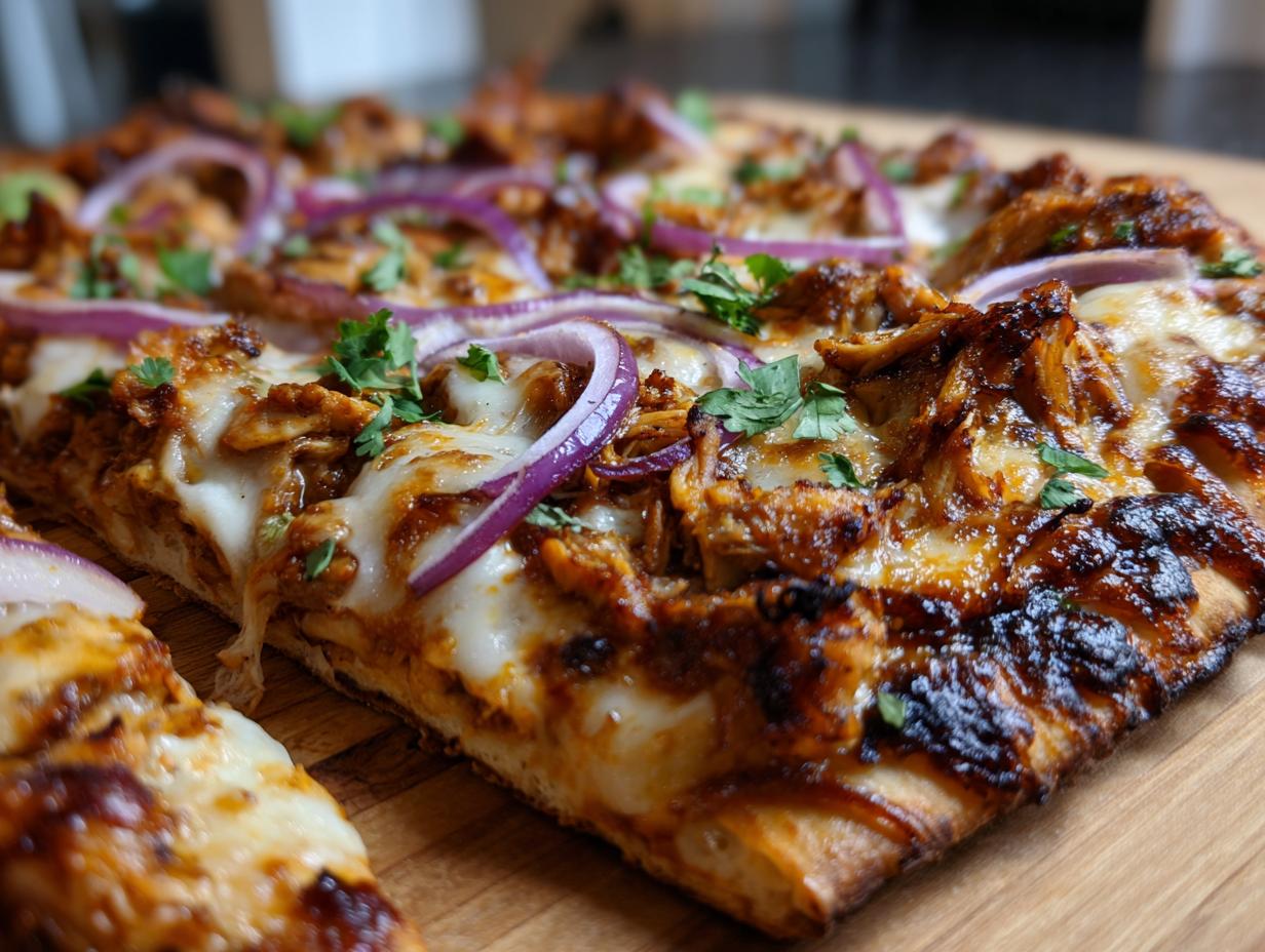 BBQ Chicken Flatbread