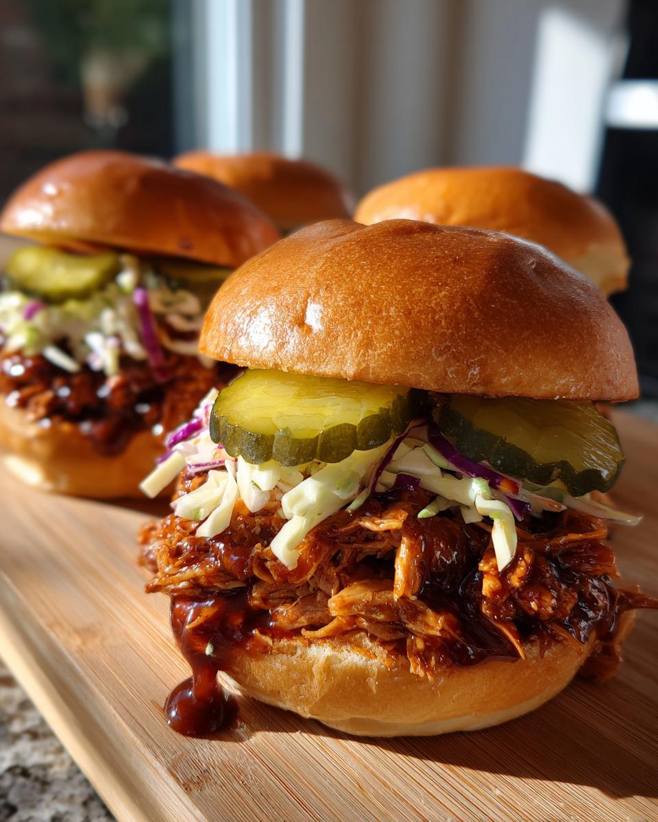 BBQ Chicken Sliders - detail 2