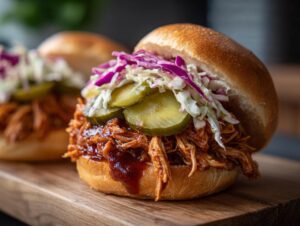 BBQ Chicken Sliders